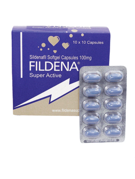 Fildena SuperActive Softgel 100 MG