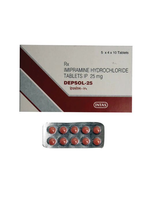 Imipramine 25mg - DEPSOL 25mg TAB 25 MG