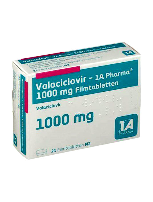 Valaciclovir 1000 MG